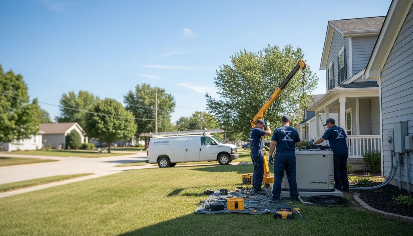 Generator Installation in La Monte, MO near me